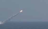 Tàu ngầm Tomsk khai hoả tên lửa, huỷ diệt mục tiêu khoảng cách 150km