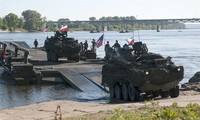 NATO tập trận quy mô lớn tại cửa ngõ nước Nga. Ảnh: AP