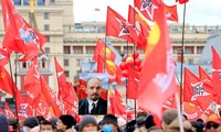 Lễ kỷ niệm 104 năm Cách mạng Tháng Mười tại Nga