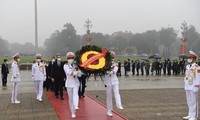 Đoàn kiều bào tiêu biểu vào Lăng viếng Chủ tịch Hồ Chí Minh