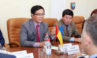 Đại sứ Việt Nam tại Ukraine Nguyễn Hồng Thạch. (Ảnh: FB)