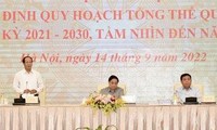 Phó Thủ tướng Lê Văn Thành, Chủ tịch Hội đồng thẩm định quy hoạch tổng thể quốc gia thời kỳ 2021-2030, tầm nhìn đến năm 2050 (ảnh: VGP)