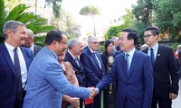 Chủ tịch nước Võ Văn Thưởng gặp mặt kiều bào Việt Nam ở Italy