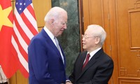 Nội dung hội đàm giữa Tổng Bí thư Nguyễn Phú Trọng và Tổng thống Mỹ Joe Biden