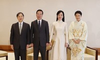 [ẢNH] Chủ tịch nước Võ Văn Thưởng hội kiến Nhà vua Nhật Bản Naruhito