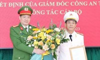 Công bố quyết định của Giám đốc Công an tỉnh Lai Châu về công tác cán bộ