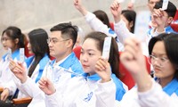 Toàn cảnh phiên khai mạc Đại hội đại biểu toàn quốc Hội Sinh viên Việt Nam lần thứ XI