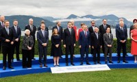 Các lãnh đạo tài chính G7 họp tại Ý. (Ảnh: Reuters)
