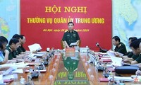 Đại tướng Phan Văn Giang chủ trì Hội nghị Thường vụ Quân ủy Trung ương