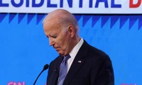 Tổng thống Mỹ Joe Biden trong cuộc tranh luận trực tiếp ngày 27/6. (Ảnh: Reuters)