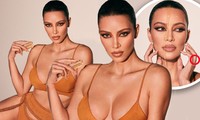 Kim Kardashian mặc nội y khoe đường cong nóng &apos;bỏng mắt&apos;