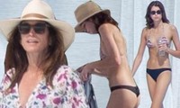 Con gái huyền thoại Cindy Crawford khoe dáng như tượng tạc với bikini nhỏ xíu