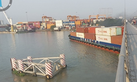 Thiệt hại ban đầu sau vụ tàu 4.600 tấn va vào cầu Đồng Nai