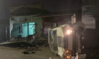 Thực hư vụ xe ô tô trốn chốt nồng độ đâm sập 2 nhà dân ở Uông Bí