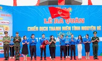 Điều ý nghĩa trong lễ ra quân tình nguyện hè ở Gia Lai, Kon Tum 