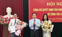 Công bố quyết định của Ban Thường vụ Tỉnh ủy Lạng Sơn về công tác cán bộ