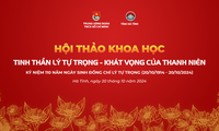 Hội thảo khoa học &apos;Tinh thần Lý Tự Trọng - Khát vọng của thanh niên&apos;