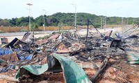 Nổ phuy xăng dầu tại dự án sân golf Cam Ranh, 2 người tử vong