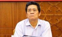 Ông Lê Thanh Quang phát biểu tại một hội nghị. Ảnh Báo Khánh Hoà.