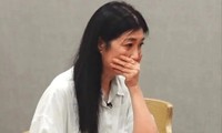 Nữ diễn viên Hoàng Gia Thiên khóc ở họp báo, nói bị chồng đánh suốt 16 năm