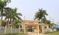 Trụ sở UBND xã Đồng Thái (Ba Vì, Hà Nội).