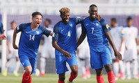 Các tuyển thủ U20 Pháp là ứng viên sáng giá nhất cho ngôi vô địch nên HLV Hoàng Anh Tuấn dự định giữ sức cho các học trò ở trận đấu tới. Ảnh: FIFA.com.