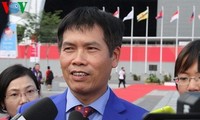 Ông Trần Đức Phấn - Phó Tổng cục trưởng Tổng cục TDTT giữ chức Trưởng đoàn TTVN. Ảnh: VOV.
