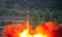 Triều Tiên liên tục thử tên lửa khiến cộng đồng quốc tế lo ngại. Ảnh: Getty Images.