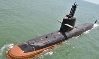 Tàu ngầm INS Kalvari. Ảnh: Getty Images.