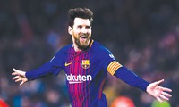 Messi nhận tin vui cá nhân trong ngày Barca đứt mạch bất bại. ​