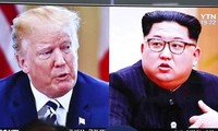 Tổng thống Mỹ Donald Trump và lãnh đạo Triều Tiên Kim Jong-un lại có khả năng sẽ gặp nhau vào ngày 12/6. Ảnh: AP.