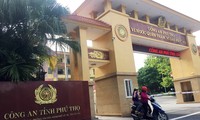 Trụ sở Công an tỉnh Phú Thọ, đơn vị triệt phá đường dây tổ chức đánh bạc trên mạng liên quan hai tướng công an.
