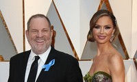 Ông trùm Harvey Weinstein và vợ Georgina Chapman. Ảnh: Daily Mail.