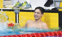 Kim Sơn thi đấu xuất sắc tại giải bơi trẻ Đông Nam Á.