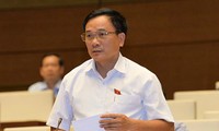 Đại biểu Mai Sỹ Diến - Phó trưởng Đoàn đại biểu tỉnh Thanh Hóa. 