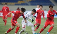 U23 Việt Nam đã có màn trình diễn tốt trước U23 Hàn Quốc ở trận ra quân tại VCK U23 châu Á. Ảnh: Hữu Phạm.