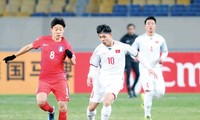Công Phượng (10) được kỳ vọng sẽ giúp U23 Việt Nam đánh bại U23 Australia. Ảnh: Tuân Phạm.