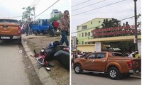 Xe bán tải tông vào đám đông ở Huế, 6 người nhập viện