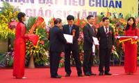Lễ phong tặng đạt tiêu chuẩn chức danh Giáo sư, phó giáo sư tại Văn Miếu.