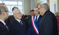 Tổng Bí thư Nguyễn Phú Trọng gặp những người bạn Pháp