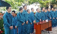 Phạt tù 15 đối tượng gây rối ở Bình Thuận