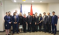 Lãnh đạo cấp cao và các trưởng nhóm công tác Việt - Mỹ