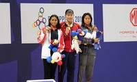 Ánh Viên dù không hoàn thành chỉ tiêu huy chương tại SEA Games 30 nhưng cô vẫn là VĐV giàu thành tích nhất của TTVN. Ảnh H.M 