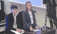 Vợ bị cáo Phạm Nhật Vũ, bà Kolmakova nói trước tòa