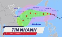 TIN NHANH: Bão Yinxing vào biển Đông khi nào?