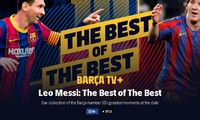 Video Barca tri ân Messi