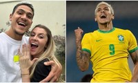 Tuyển thủ Brazil cầu hôn bạn gái trong ngày đi World Cup