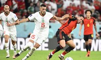 Tiền đạo tuyển Morocco xuất hiện trong trận thắng Bỉ bị CLB Bỉ hạ cấp khi trở về 