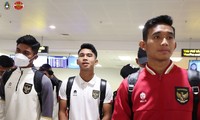 ĐT Indonesia phải bỏ tập khi tới Việt Nam