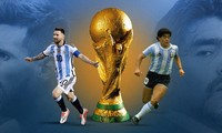 HLV trưởng ĐT Argentina khẳng định Messi vĩ đại hơn Maradona